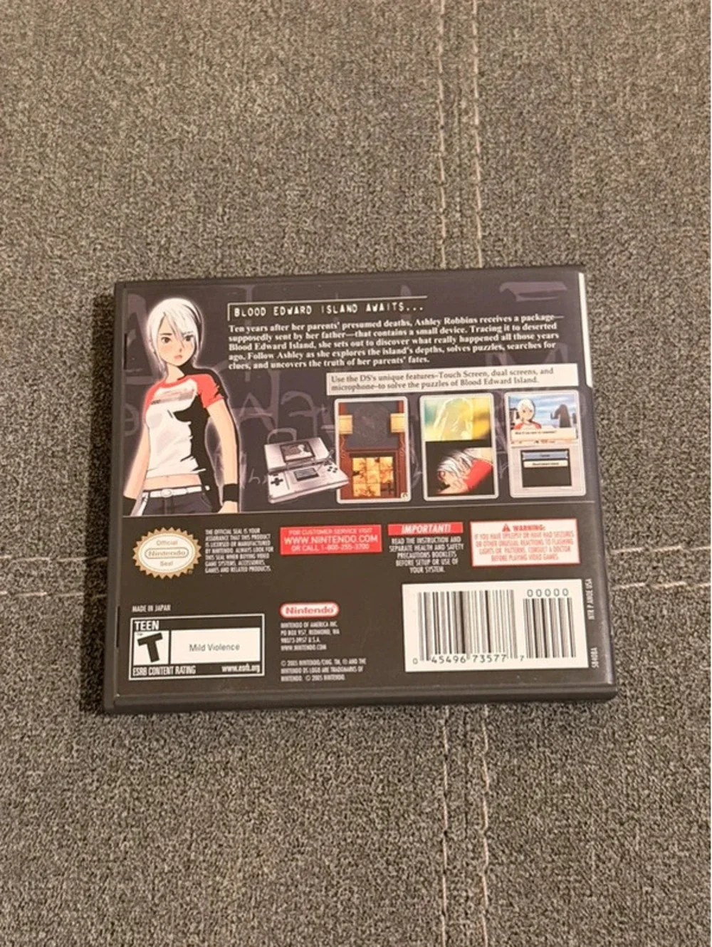 Trace Memory for Nintendo DS